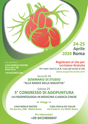 SCARICA DIA del 5° Congresso Fisiopatologia in Medicina Classica Cinese - Roma